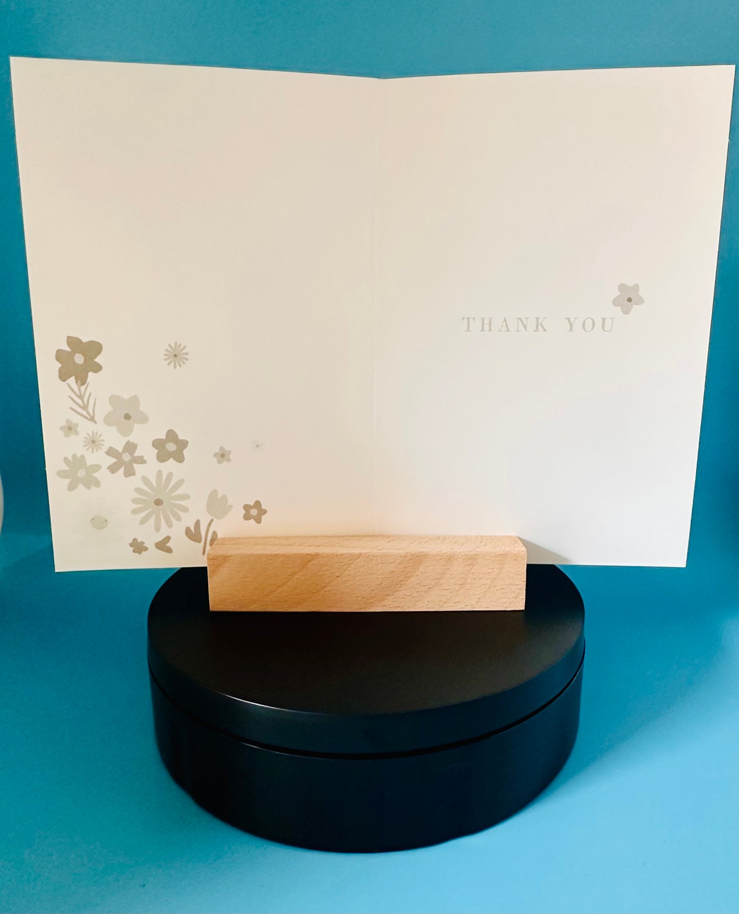 T is For Thank You Karte